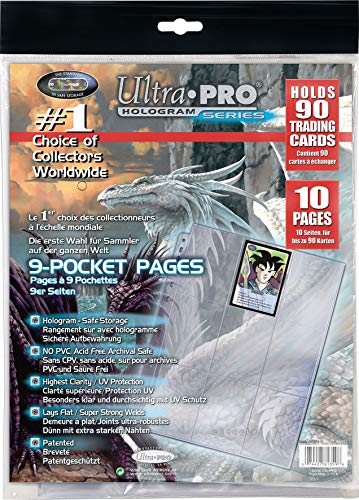 Ultra Pro 81359 - Pages Platinum 9-Pocket (10) von Asmodee