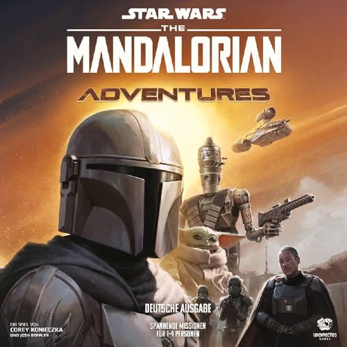 Unexpected Games, The Mandalorian: Adventures, Kennerspiel, Strategiespiel, 1-4 Spieler, ab 12+ Jahren, 30-60 Minuten, Deutsch, Mehrfarbig, Bunt von Unexpected Games