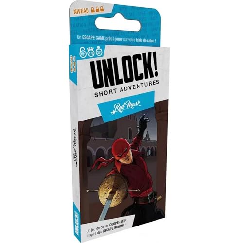 Asmodee Unlock Short Adventures Red Mask von Space Cowboys