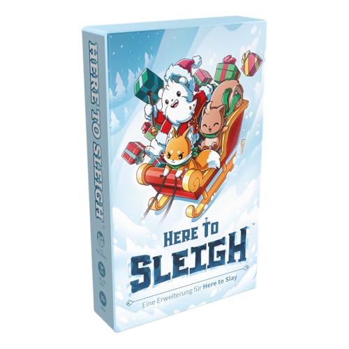 Unstable Games, Here to Slay - Here to Sleigh, Erweiterung, Familienspiel, Kartenspiel, 2-4 Spieler, Ab 10 Plus Jahren, 30-60 Minuten, Deutsch Unstable Games, Here to Slay - Here to Sleigh, Erweiterung, Familienspiel, Kartenspiel, 2-4 Spieler, Ab 10 Plus Jahren, 30-60 Minuten, Deutsch von Unstable Games