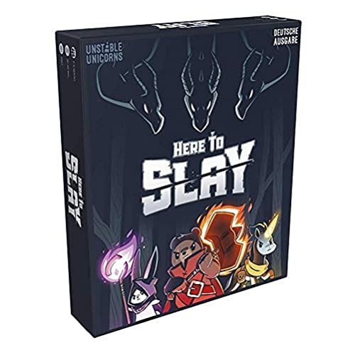 Unstable Games, Here to slay, Grundspiel, Familienspiel, Kartenspiel, 2-6 Spieler, Ab 10+ Jahren, 30-60 Minuten, Deutsch, Mehrfarbig, Bunt Unstable Games, Here to slay, Grundspiel, Familienspiel, Kartenspiel, 2-6 Spieler, Ab 10+ Jahren, 30-60 Minuten, Deutsch, Mehrfarbig, Bunt von Unstable Games
