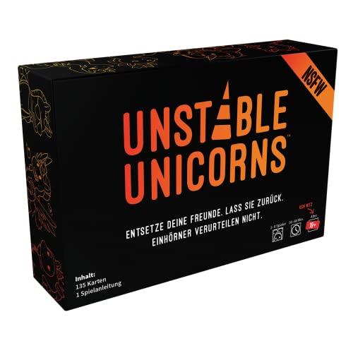 Unstable Games, Unstable Unicorns NSFW, Partyspiel, Kartenspiel, 2-8 Spieler, Ab 18+ Jahren, 30-60 Minuten, Deutsch Unstable Games, Unstable Unicorns NSFW, Partyspiel, Kartenspiel, 2-8 Spieler, Ab 18+ Jahren, 30-60 Minuten, Deutsch von Unstable Game