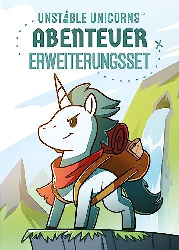 Unstable Games | Unstable Unicorns – Abenteuer | Erweiterung | Partyspiel | Kartenspiel | 2-8 Spieler | Ab 8+ Jahren | 30-60 Minuten | Deutsch von Asmodee