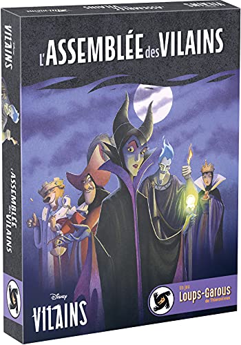 Werwölfe von Thiercelieux – Disney Vlains: Die Versammlung der Schurken – Gesellschaftsspiel zum Spielen mit Familie oder Freunden – für Erwachsene & Kinder ab 10 Jahren – 6 bis 12 Spieler – 30 von Asmodee