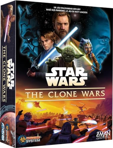 ZMan, Star Wars: The Clone Wars – EIN Brettspiel mit dem Pandemic-System, Kennerspiel, Brettspiel, 1-5 Spieler, Ab 14+ Jahren, 60 Minuten, Deutsch von Asmodee