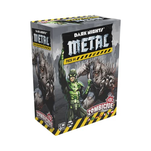 CMON | Zombicide 2. Edition – Batman Dark Nights Metal Pack 4 | Miniaturen-Erweiterung | Kennerspiel | Dungeon Crawler | 1-6 Spieler | Ab 14+ Jahren | 60 Minuten | Deutsch | Mehrsprachig von CMON