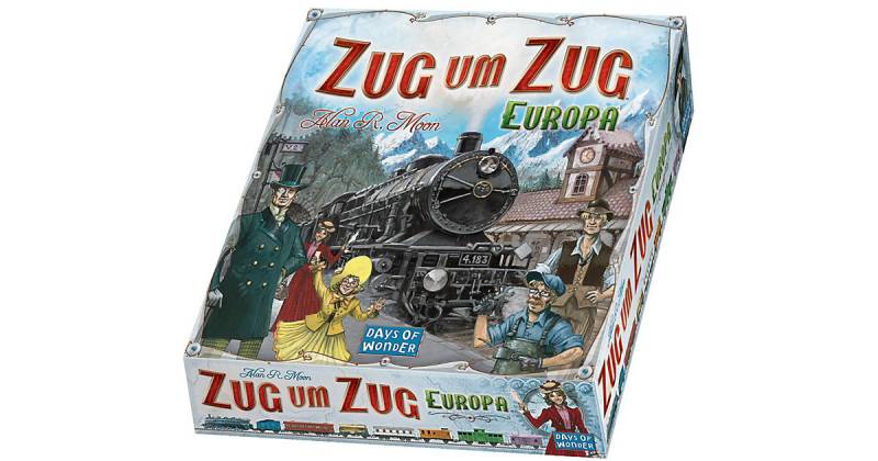 Zug um Zug - Europa von Asmodee