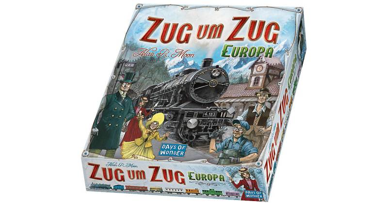 Zug um Zug - Europa von Asmodee