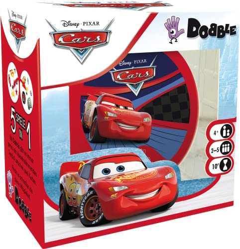 Asmodee ASM0004 - Dobble Cars, Kartenspiel, Mehrfarbig von Asmodee