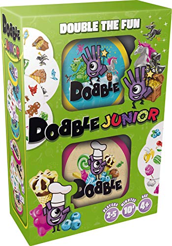 Asmodee, Dobble Junior, Card Game, Ages 4+, 2-8 Players, 15 Minutes Playing Time - Englische Sprache Asmodee, Dobble Junior, Card Game, Ages 4+, 2-8 Players, 15 Minutes Playing Time - Englische Sprache von Asmodee