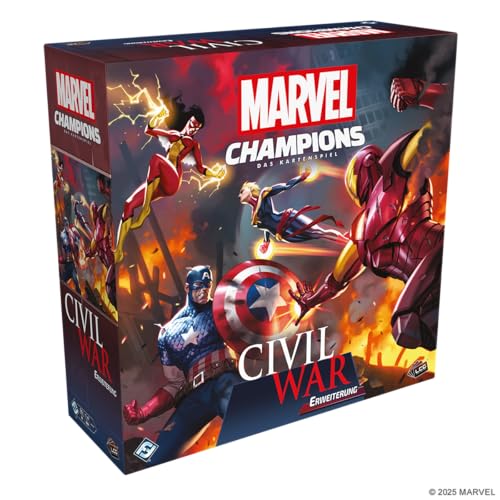 asmodee, Marvel Champions: Das Kartenspiel – Civil War, Szenario-Erweiterung, FFG, Expertenspiel, 1-4 Spieler, 12+ Jahre, 30-120 Minuten, Deutsch asmodee, Marvel Champions: Das Kartenspiel – Civil War, Szenario-Erweiterung, FFG, Expertenspiel, 1-4 Spieler, 12+ Jahre, 30-120 Minuten, Deutsch von Asmodee