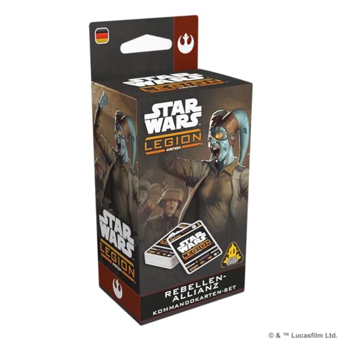 asmodee, Star Wars: Legion – Rebellenallianz Kommando-Kartenset, Atomic Mass Games, Erweiterung, Tabletop, 2 Spieler, 14+ Jahre, 120-180 Minuten, Deutsch asmodee, Star Wars: Legion – Rebellenallianz Kommando-Kartenset, Atomic Mass Games, Erweiterung, Tabletop, 2 Spieler, 14+ Jahre, 120-180 Minuten, Deutsch von Asmodee