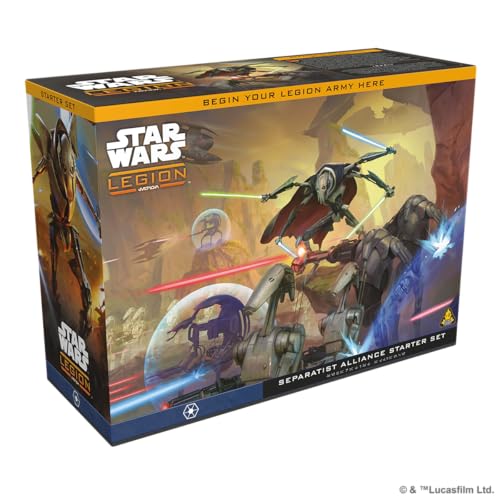 asmodee, Star Wars: Legion – Separatist Alliance Starter Set (Separatistenallianz-Starterset), Atomic Mass Games, Tabletop, 2 Spieler, 14+ Jahre, 120-180 Minuten, Deutsch, Mehrsprachig von Asmodee