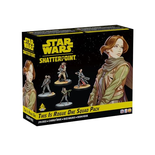 asmodee, Star Wars: Shatterpoint – This is Rogue One, Squad-Expansion, Atomic Mass Games, Tabletop, 2 Players, from Age 14+, 90-120 Minutes, English, French und Spanish asmodee, Star Wars: Shatterpoint – This is Rogue One, Squad-Expansion, Atomic Mass Games, Tabletop, 2 Players, from Age 14+, 90-120 Minutes, English, French und Spanish von Asmodee