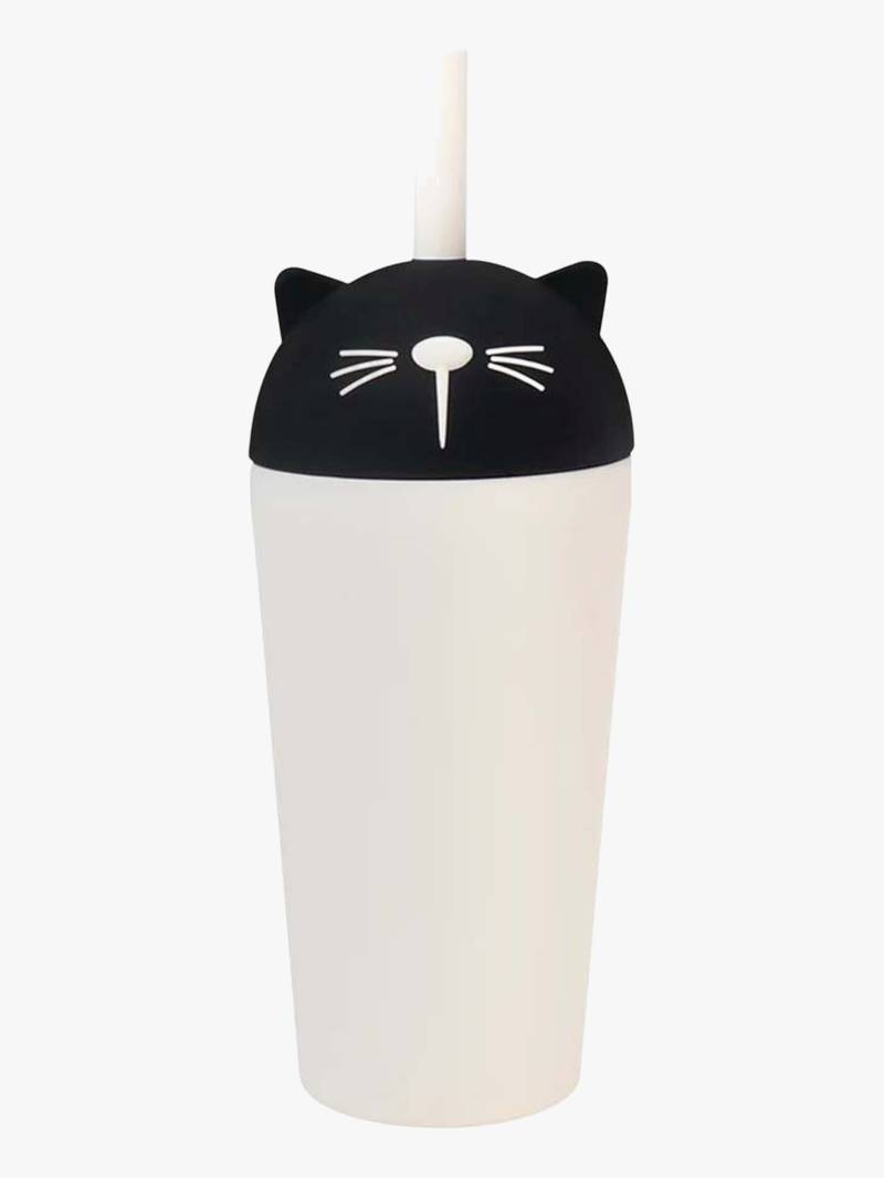 Asobu Bestie Tumbler Wasserflasche Katze, Schwarz/Weiß Asobu Bestie Tumbler Wasserflasche Katze, Schwarz/Weiß von Asobu