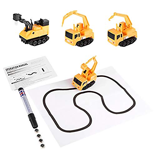 Asotagi Magisches induktives Spielzeug, magischer Stift Auto Follow Trail Induktives Auto Tank Fahrzeug Spielzeug Kinder Asotagi Magisches induktives Spielzeug, magischer Stift Auto Follow Trail Induktives Auto Tank Fahrzeug Spielzeug Kinder von Guoml