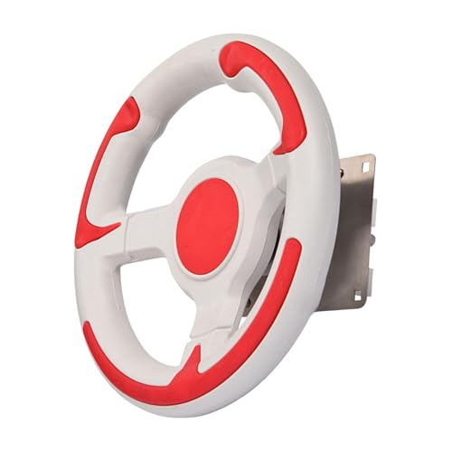 AsrMyjcx 22 cm -Rennspiel-Lenkrad, Spielzeug, simulierter Fahrcontroller, Ersatz-Mikroschalter für -Maschine, vielseitig einsetzbar, Ohne Schrauben von AsrMyjcx