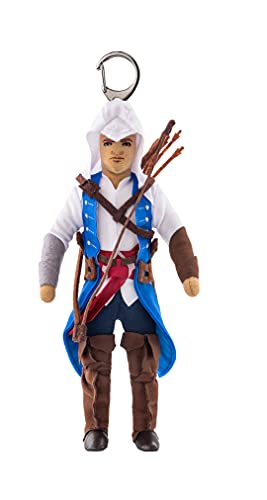 FragStore Assassins Creed Keychain - Ratonhnhake Ton Plush Action Figure 21cm- Assassin Creed III Game Merchandise Collectibles Origins Figures Statue - Merch Assessories Toy from Multicolor Polyester von Assassin's Creed
