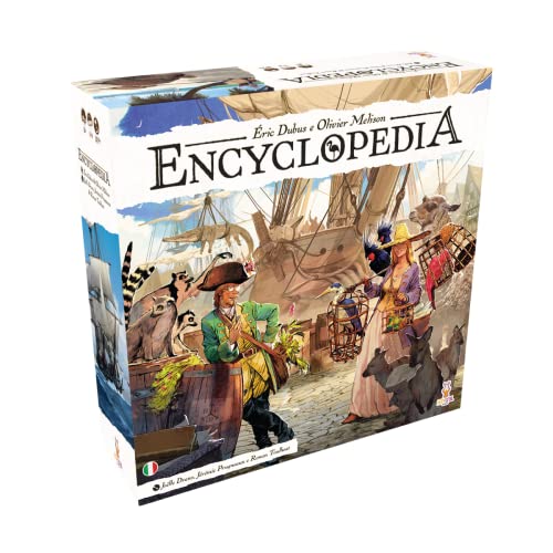 Asmodee 8212 Enzyklopädie-Brettspiel, 2-4 Spieler, ab 14 Jahren, italienische Ausgabe von Asmodee