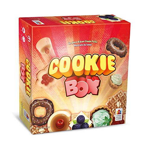 Asmodee - Cookie Box, Brettspiel für die ganze Familie, 2-4 Spieler, 6+ Jahre, italienische Ausgabe von Asmodee