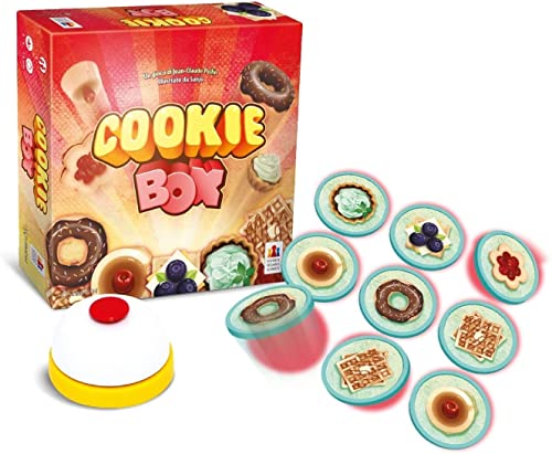 Asmodee - Cookie Box, Brettspiel für die ganze Familie, 2-4 Spieler, 6+ Jahre, italienische Ausgabe von Asmodee