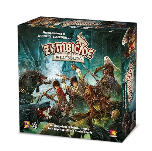 Asmodee Zombicide - Black Plague - Wulfsburg (Erweiterung) von Asmodee