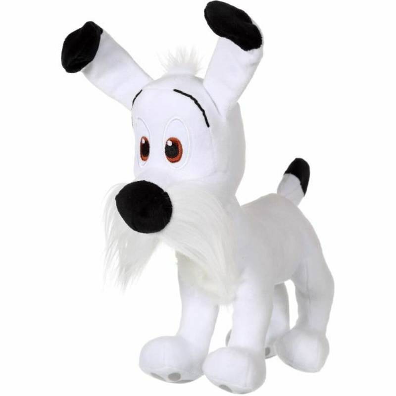 Plüschtier Astérix Dogmatix 25 cm Weiß von Astérix