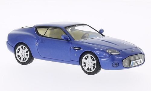 Aston Martin DB7 Vantage Zagato, met.-blau , 2003, Modellauto, Fertigmodell, WhiteBox 1:43 von ASTON MARTIN
