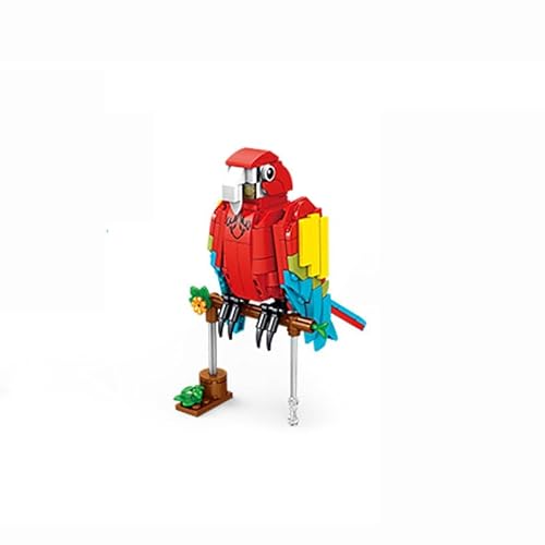 Astrevo 1389pcs Vogel Micro Bausteine Set Papagei Micro Bausteine Kits 80061 von Astrevo