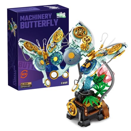 Astrevo 521PCS Baustein Spielzeug Mechanische Schmetterling Gebäude Modell JD029 von Astrevo