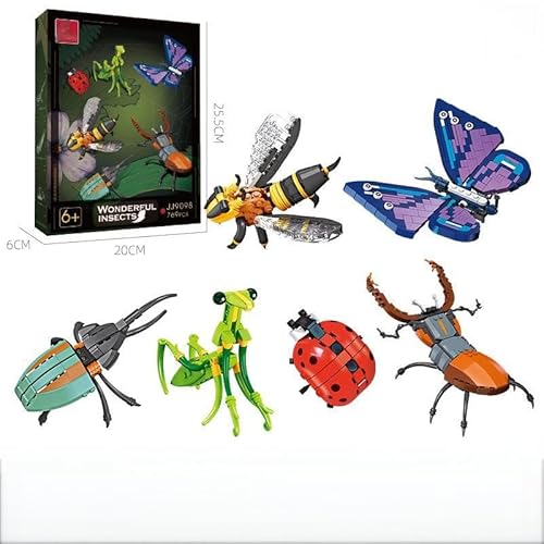 Astrevo Baustein Insektenspielzeug Simulation Montagemodell JJ9098 von Astrevo