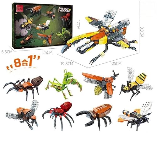 Astrevo Baustein Insektenspielzeug Simulation Montagemodell JJ9099 von Astrevo