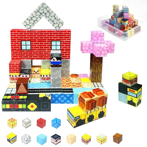 Astrevo Magnetische Bausteine 100 Stück, Magnetspiel kinderspielzeug für Jungen und Mädchen ab 3 4 5 6 7 9 10-12 Jahre, Jungen Bauspielzeugsets Geschenke für Kinder Astrevo Magnetische Bausteine 100 Stück, Magnetspiel kinderspielzeug für Jungen und Mädchen ab 3 4 5 6 7 9 10-12 Jahre, Jungen Bauspielzeugsets Geschenke für Kinder von Astrevo