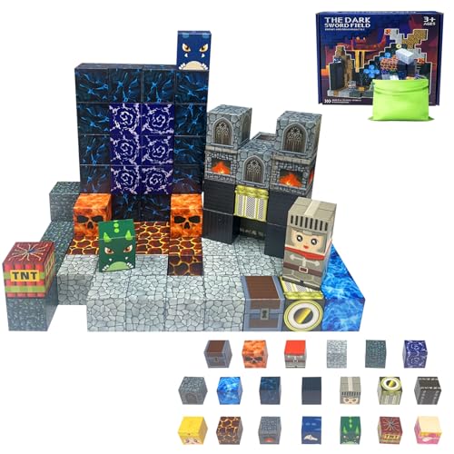Astrevo Magnetische Bausteine 100 Stück, Magnetspiel kinderspielzeug für Jungen und Mädchen ab 3 4 5 6 7 9 10-12 Jahre, Jungen Bauspielzeugsets Geschenke für Kinder Astrevo Magnetische Bausteine 100 Stück, Magnetspiel kinderspielzeug für Jungen und Mädchen ab 3 4 5 6 7 9 10-12 Jahre, Jungen Bauspielzeugsets Geschenke für Kinder von Astrevo