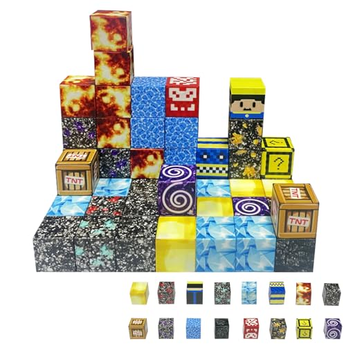 Astrevo Magnetische Bausteine 50 Stück, Magnetspiel kinderspielzeug für Jungen und Mädchen ab 3 4 5 6 7 9 10-12 Jahre, Jungen Bauspielzeugsets Geschenke für Kinder Astrevo Magnetische Bausteine 50 Stück, Magnetspiel kinderspielzeug für Jungen und Mädchen ab 3 4 5 6 7 9 10-12 Jahre, Jungen Bauspielzeugsets Geschenke für Kinder von Astrevo