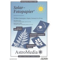 Das Solar-Fotopapier (14x19cm), 20 Blatt von AstroMedia GmbH
