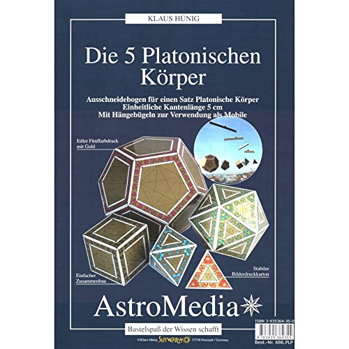 AstroMedia Bausatz Die 5 Platonischen Körper AstroMedia Bausatz Die 5 Platonischen Körper von Astromedia