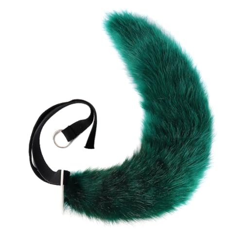 Asudaro Halloween Fancy Party Kostüm für Frauen, Wolf Ohren Schwanz Headband Tier-Stirnband Kunstpelz Wolf Ohren Stirnband Cosplay Plüsch Anime Katze Fuchs Ohren Cosplay Haarreif Typ 5 von Asudaro