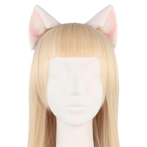Asudaro Katzenohren Haarreif,Anime Katze Cosplay,Katze Ohr Stirnband Haarband mit Katzen Haarreif Katzeohren Anime Katze Cosplay für Kinder Erwachsene Halloween Cosplay Rosa und Weiß Asudaro Katzenohren Haarreif,Anime Katze Cosplay,Katze Ohr Stirnband Haarband mit Katzen Haarreif Katzeohren Anime Katze Cosplay für Kinder Erwachsene Halloween Cosplay Rosa und Weiß von Asudaro