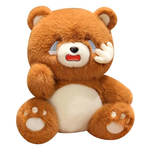 Asudaro Plüsch Spielzeug Bären-Plüschtiere weinender Bär Niedliche Tiere Plüschtiere Geschenke Plüschtier für Schmusetierliebhaber von Asudaro