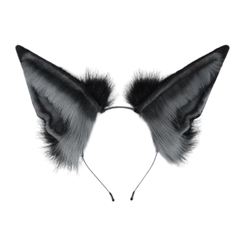 Asudaro Schakal Ohren Haarreif Fuchs Ohren Stirnband Simulation Katze Cosplay Ohren Fuchs Ohren Punk Stil Tier Cosplay Ohren Zubehör zu Karneval & Fasching & Halloween Asudaro Schakal Ohren Haarreif Fuchs Ohren Stirnband Simulation Katze Cosplay Ohren Fuchs Ohren Punk Stil Tier Cosplay Ohren Zubehör zu Karneval & Fasching & Halloween von Asudaro