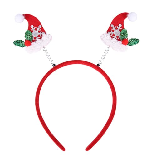 Asudaro Weihnachts Stirnband, Weihnachtsmütze Weihnachtsbaum Schneeflocken Geschenke Geweih Weihnachtsmann Stirnband Niedliches Weihnachts Stirnband Weihnachts Kostüme Dekorationen Haarband Typ 3 von Asudaro