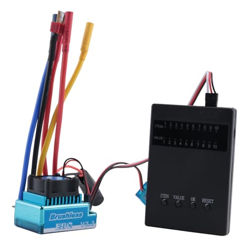 Asuinxurr 1:10 Auto 120A Wasserdicht Bürstenlos Esc + Programm Karten Kombination Einzelheiten, für 1/10 Rc Auto Asuinxurr 1:10 Auto 120A Wasserdicht Bürstenlos Esc + Programm Karten Kombination Einzelheiten, für 1/10 Rc Auto von Asuinxurr