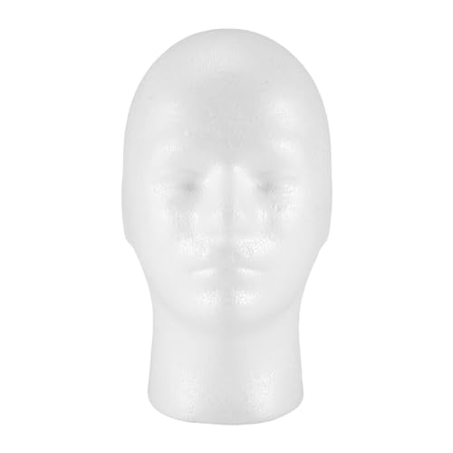 Asuinxurr 1X MäNnlich Weiblich Schaum Schaufensterpuppe Puppe Kopf Stehen Modell PerüCke Hut Display, 2 Asuinxurr 1X MäNnlich Weiblich Schaum Schaufensterpuppe Puppe Kopf Stehen Modell PerüCke Hut Display, 2 von Asuinxurr