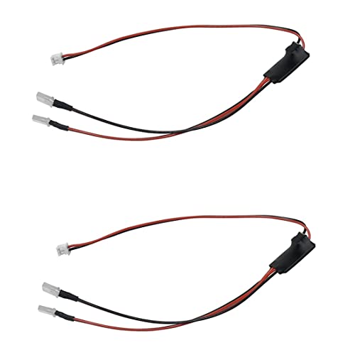 Asuinxurr 2 LED-Licht für HBX 901 901A 903 903A 1/12 RC Car Upgrades Teile Ersatzteile ZubehöR von Asuinxurr