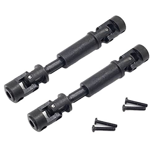 Asuinxurr 2 StüCk Metall Stahl Antriebswelle CVD für 1/18 FMS Patriot Katana RC Auto Upgrade Teile,1 von Asuinxurr