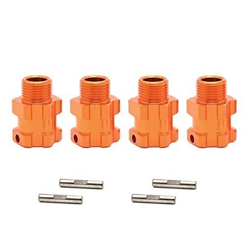 Asuinxurr 4 StüCk 17Mm Sechskant Rad Nabe Adapter 8625 für -07 DBX07 1/7 RC Auto Upgrade Teile ZubehöR von Asuinxurr