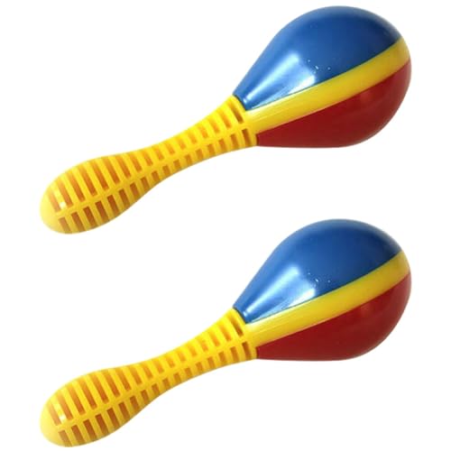 Asuinxurr C Maracas für Kinder – 1 Paar Maracitos, die Ersten Instrumente für Kinder, Langlebig von Asuinxurr