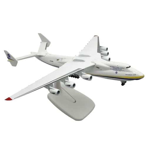 Asuinxurr Metalllegierung Antonov An-225 Mriya Flugzeugmodell Replika-Modell im Maßstab 1:400 von Asuinxurr
