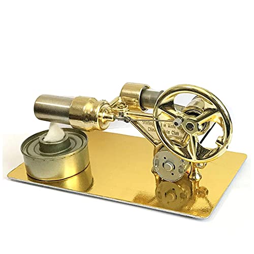 Asuinxurr Mini HeißLuft Stirling Motor Motor Modell Strom Power Physik Experiment Modell PäDagogische Wissenschaft Spielzeug Geschenk für Kinder von Asuinxurr
